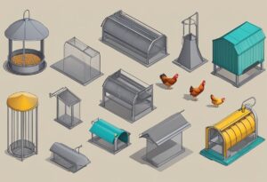 types of poultry feeders