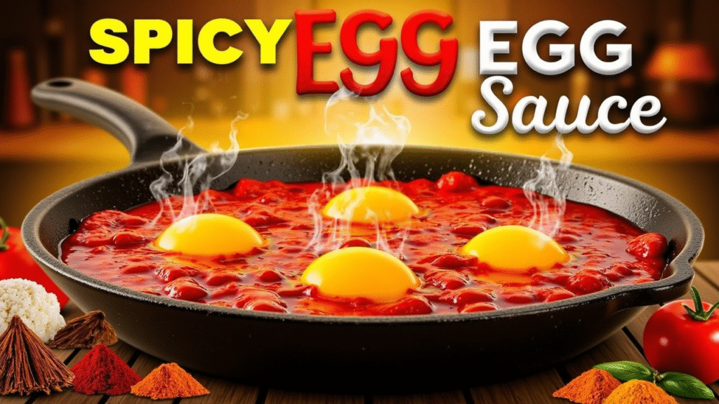 spicy egg sauce